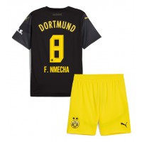 Borussia Dortmund Felix Nmecha #8 Vieras Peliasu Lasten 2024-25 Lyhythihainen (+ Lyhyet housut)